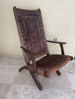 Antique Leather Chair