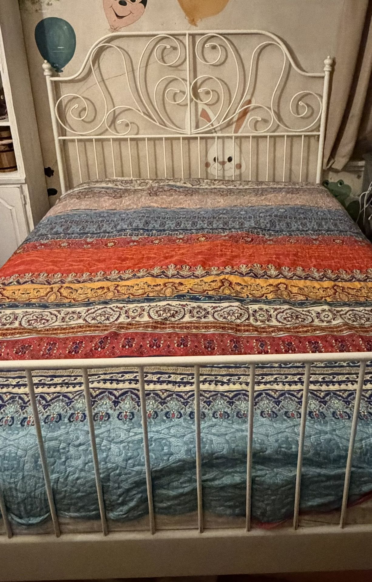 Ikea Metal Bed Frame - Queen