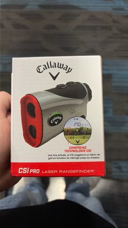 Callaway CSI laser rangefinder