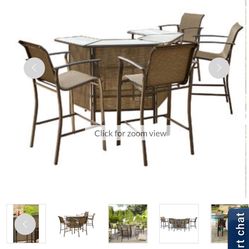 Garden Outdoor Bar Set