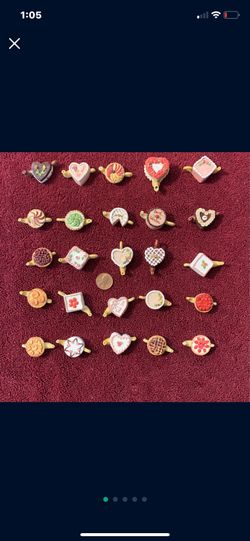 25 different miniature ornaments