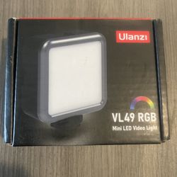Video Light, Mini Rechargeable LED Camera