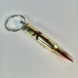 Custom Engraved Bullet Keychain