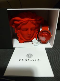 New Versace silicone watch unisex with tags