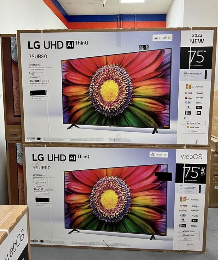 LG UR8000 75” 4k Smart UHD Tv