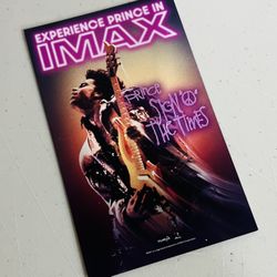 Prince Sign O' The Times IMAX 2025 Collectible Limited Edition Souvenir Ticket