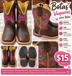 Botas para niña