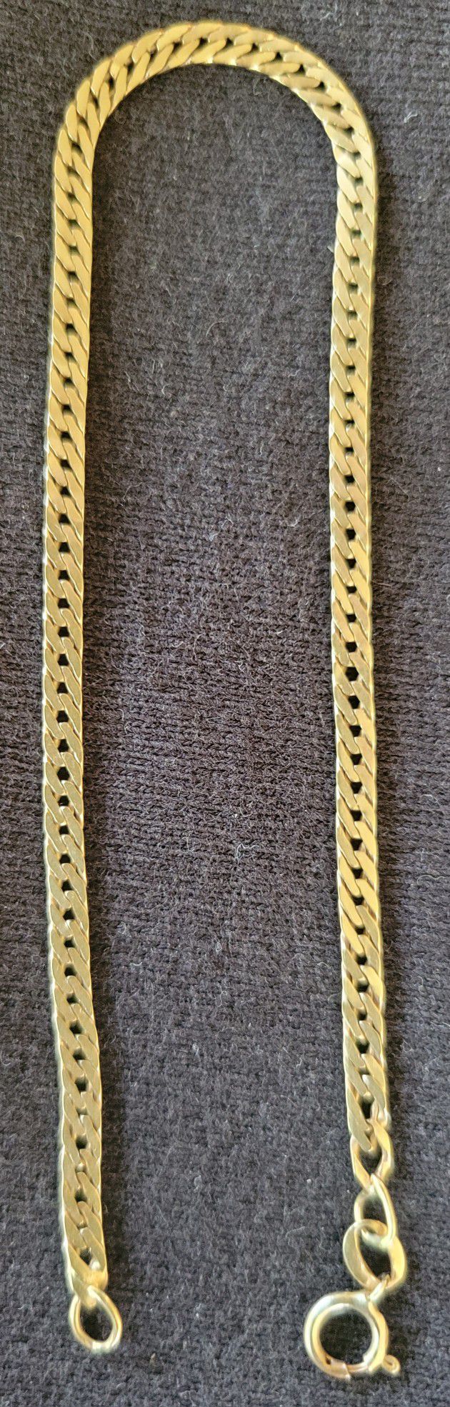 ABSOLUTE STEAL -> 7 1/2" (3.4 g) 14K Gold Herringbone Bracelet