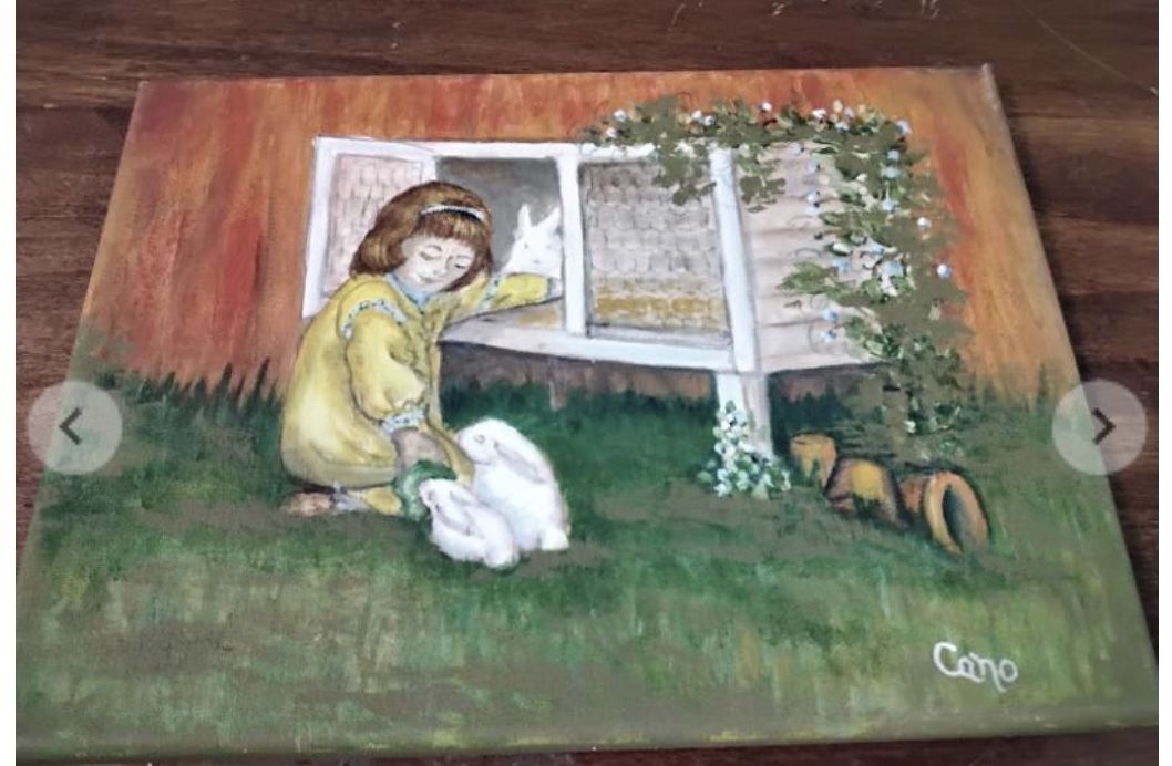 Canvas painting
