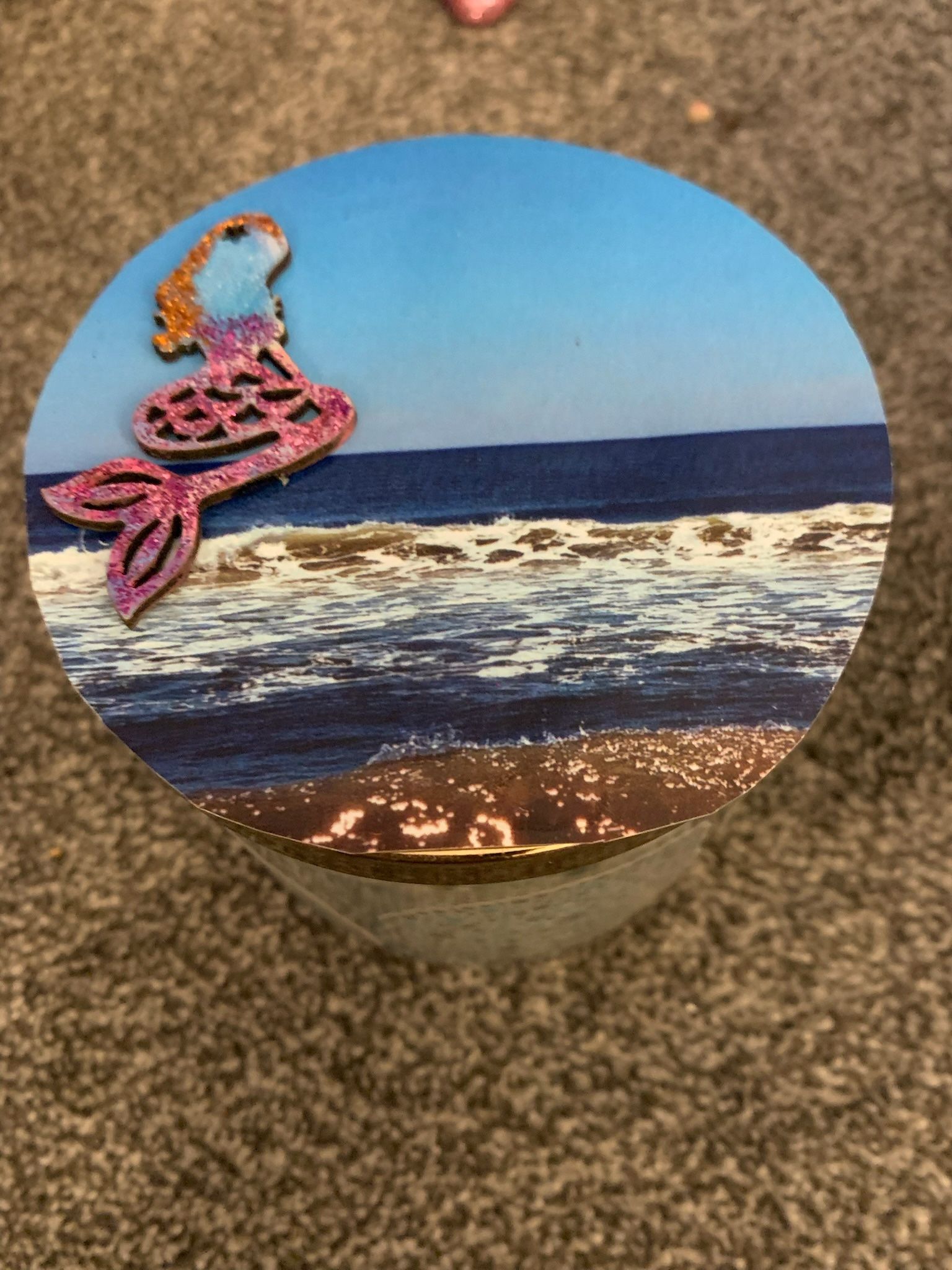 Candle Holder - Beach