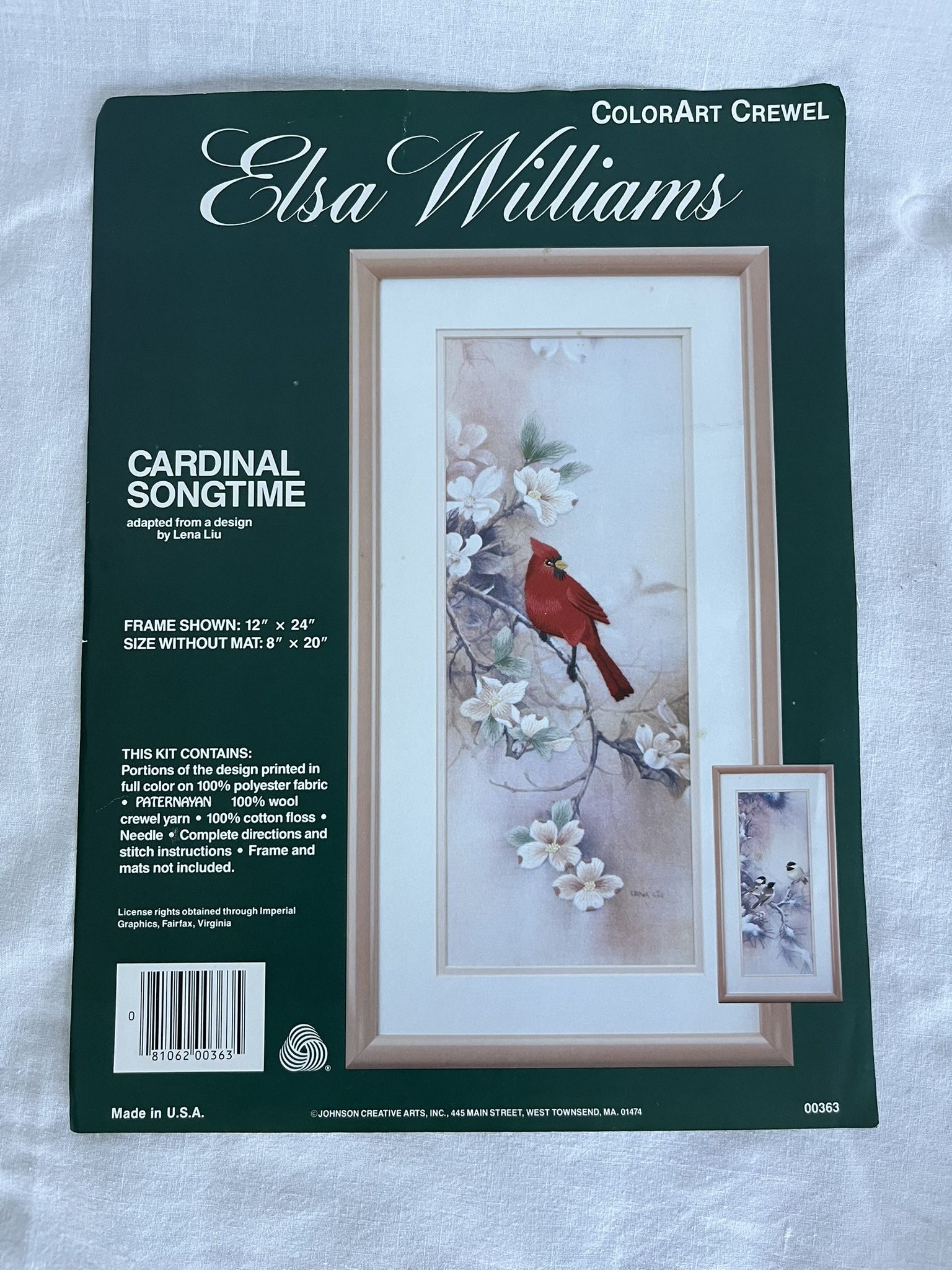 Cardinal Crewel Craft