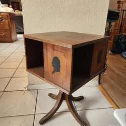 Vintage Rotating Side Table