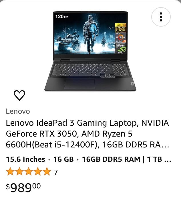 Lenovo Windows Laptop For School And Gaming In Pristine Condition