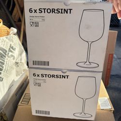 IKEA Storsint Wine Glass Set(s), of 6 - 17oz