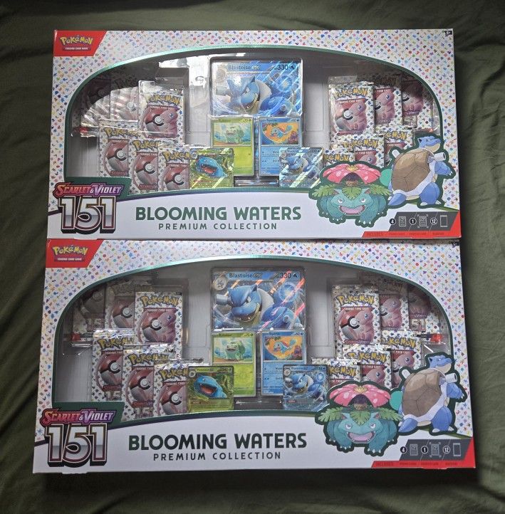 2x Pokémon 151 Blooming Waters