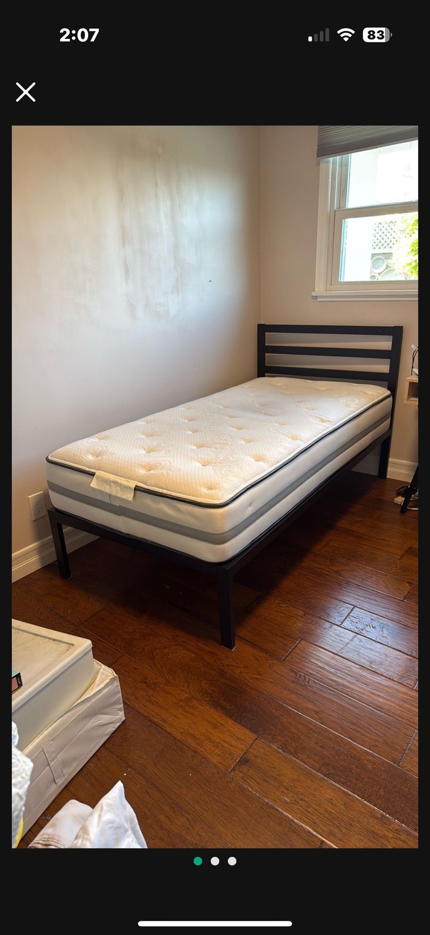 Twin Bed And Mattress