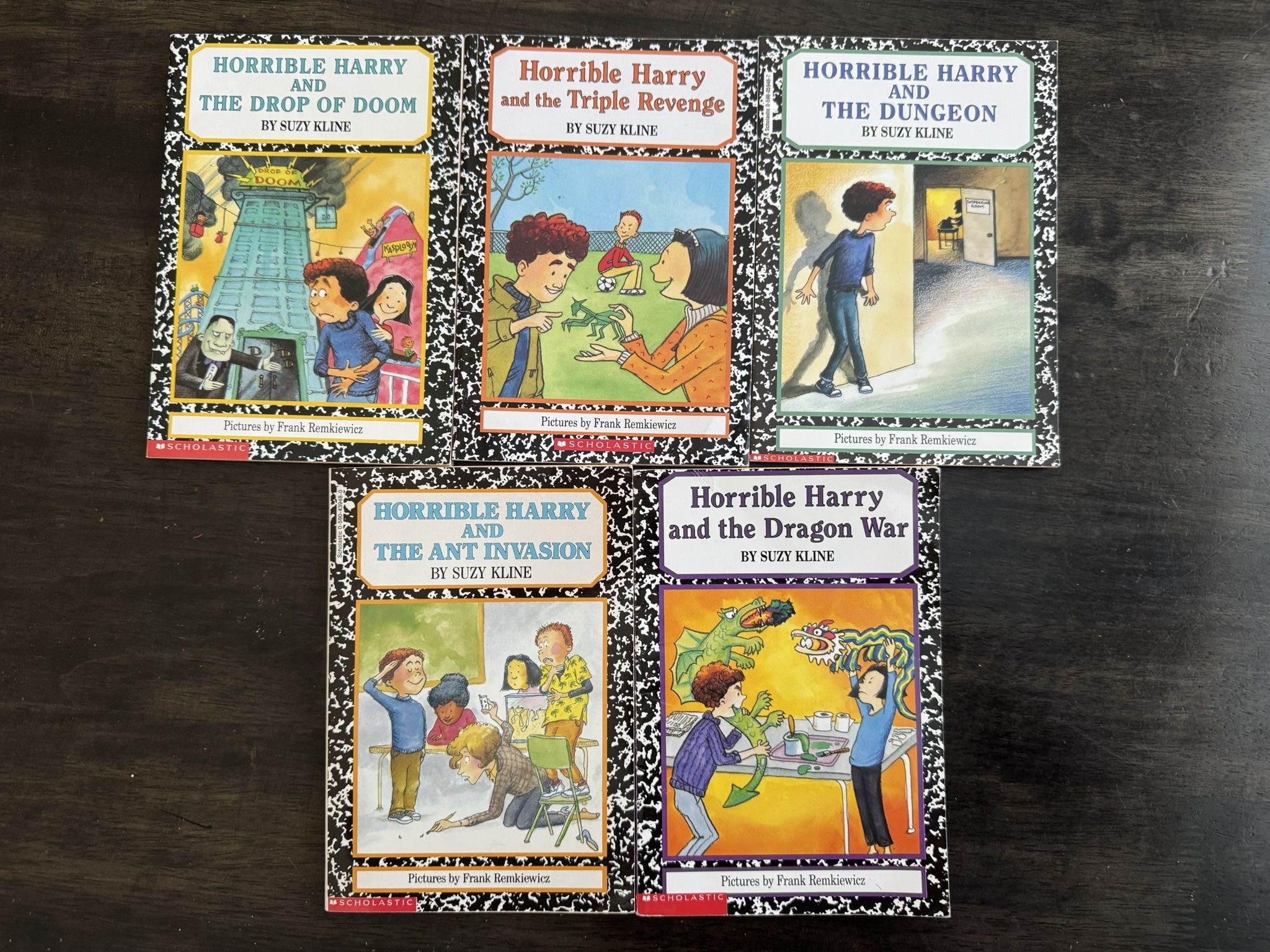 Horrible Harry Books by Suzy Kline, set of 5 - in EUC!