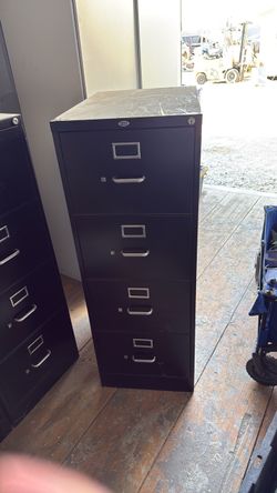 File cabinets