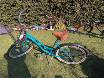 Blue Beach Cruising Bike