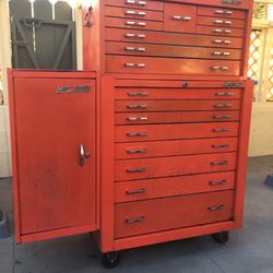 Vintage Mac 920&910 Tool Boxes With Side Box 