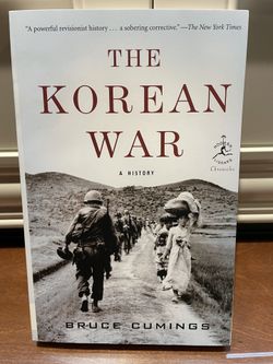 The Korean War: A History by Bruce Cummings