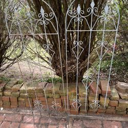 Pair Metal Trellis’