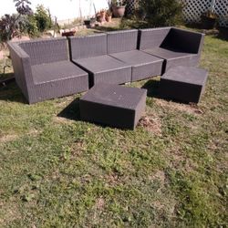   ♥️💕 Patio Furniture 6 Piece.  =No Cushion=