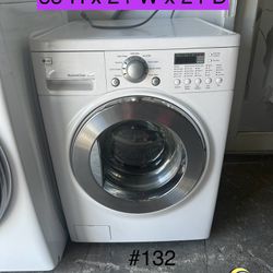 LG Washer And Dryer 24”W. ALL IN ONE (#132)