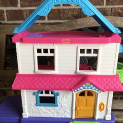 Fisher Price My First Doll House $8