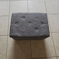 Small Ottoman with Storage 