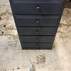 Dark Blue/Black Dresser
