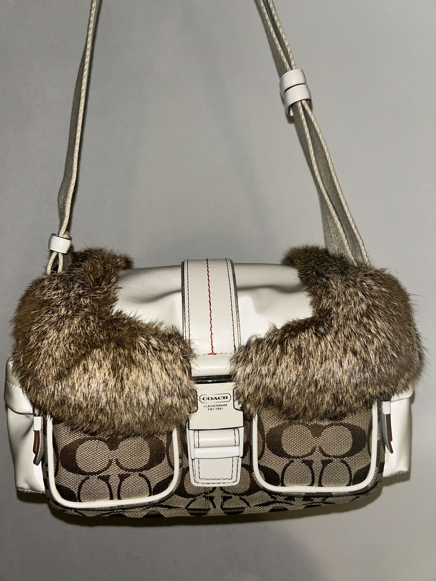 NEW COACH Mohair Crossbody 