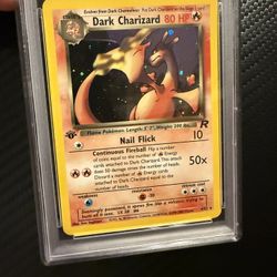 Pokemon cards - 1st Edition Dark Charizard