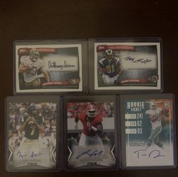 Football Autograph Cards