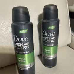 Dove Men’s Extra Fresh Dry Spray antiperspirant deodorant 
