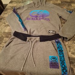 Ecko Unlimited Jogger Set With Hoodie Size M, Never Worn