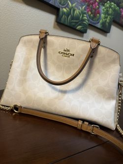 White Coach Bag