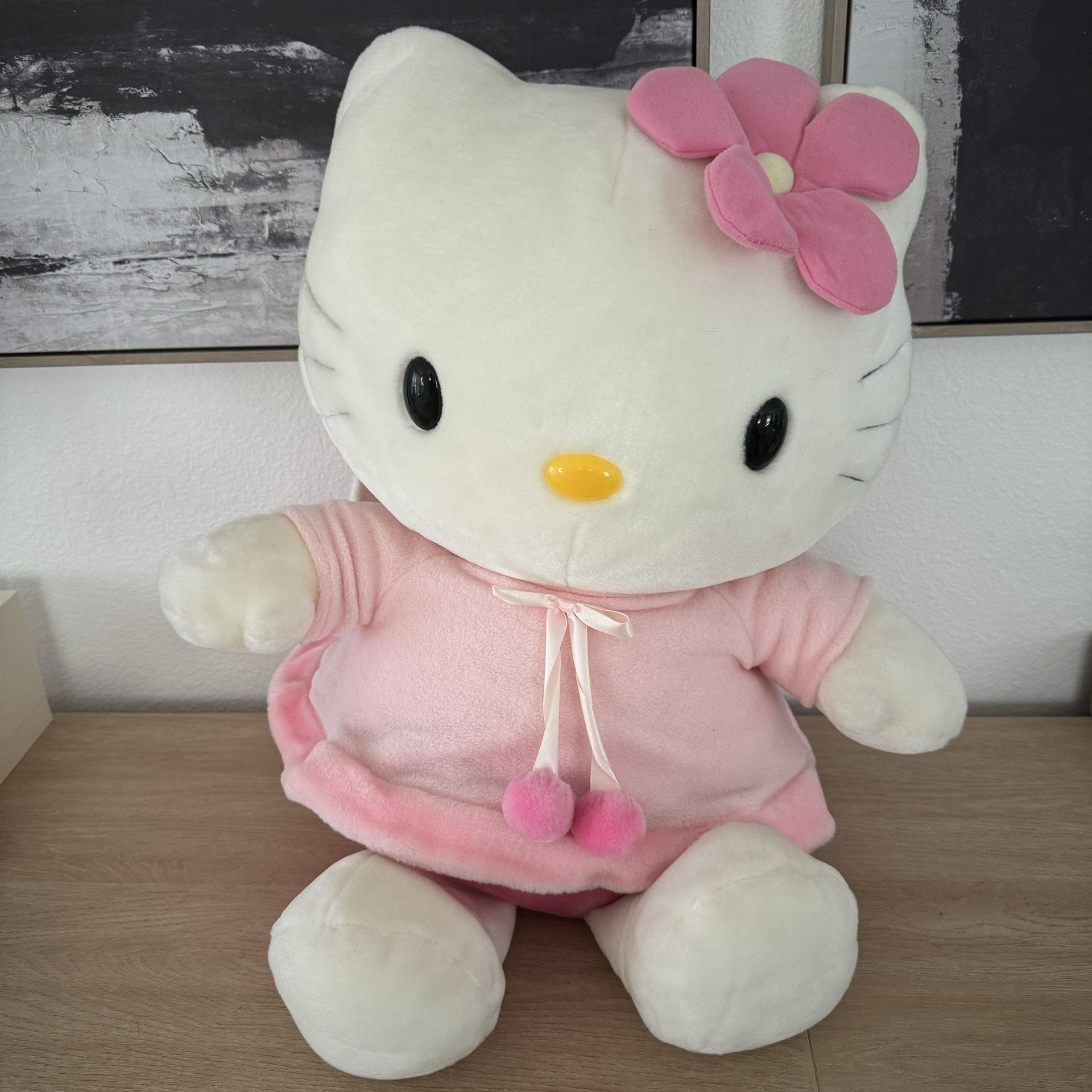 jumbo hello kitty plush vintage from japan