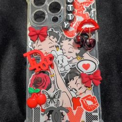 Betty Boop Iphone 14 Pro Max Junk Case