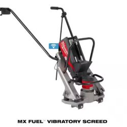 Milwaukee MX Fuel Cordless Vibratory Screed. Tool Only/Attachment Sold Separately. Model #MXF381