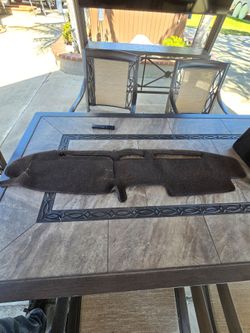 1(contact info removed) Toyota Pickup truck dash cover mat dashboard pad mat Brown