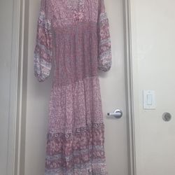 Women’s Or Girls Billabong Pink Long Sleeve Dress