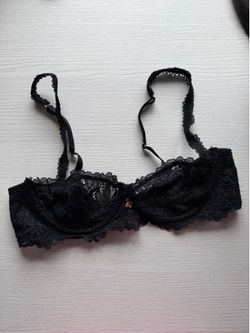 Savage X Fenty Black Balconette Bra