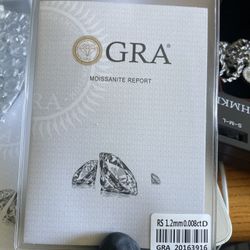 VVS Moissanite Pendant 💎 | Passes Tester ✅ | GRA Certified 