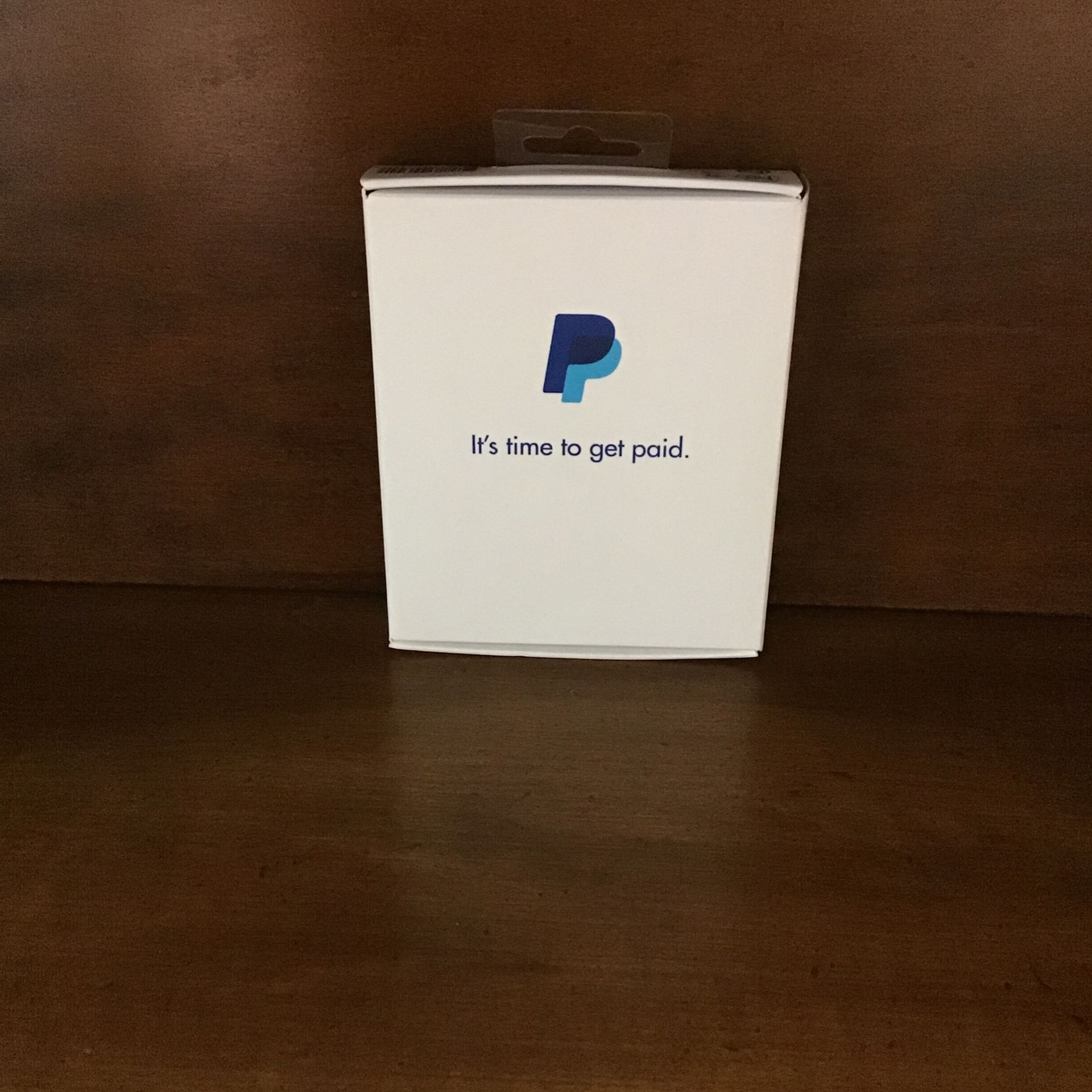 A PALYPAL CREDIT CARD SWIPE!