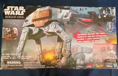 NERF Star Wars Rogue One AT-ACT Motorized Walker Complete Original Box