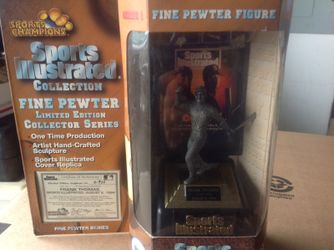 Frank Thomas Fine Pewter figure 1994,New