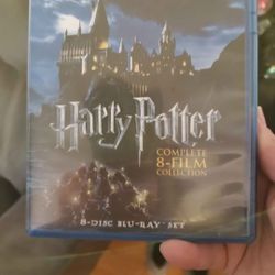 Complete Harry Potter Blu Ray DvD Set
