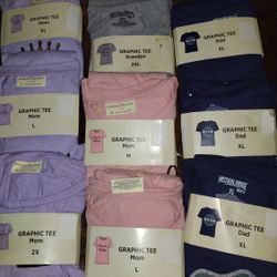 Lot Of 9 Mom T-shirts Women's clothe

