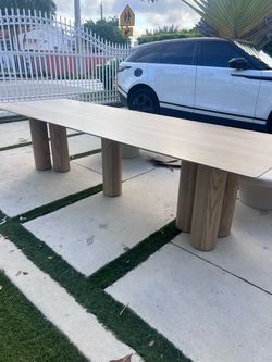 Extra Large Modern Conference / Dining Table – 120” x 40”